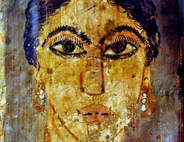 A Woman, er Rubayat, AD 325-350 (Amsterdam, Allard Pierson Museum, 10998)